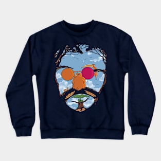 nature face Crewneck Sweatshirt